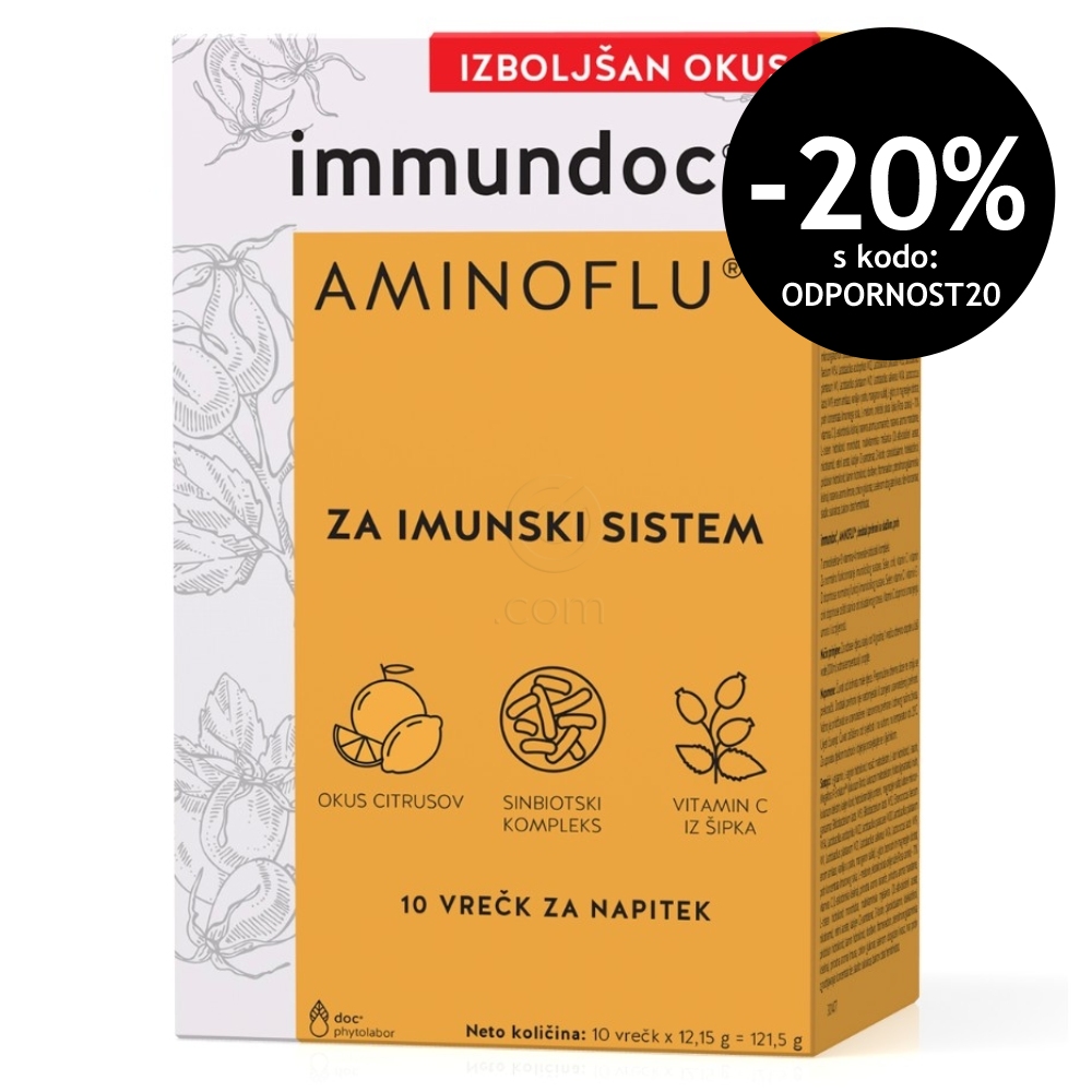 immundoc Aminoflu, vrečice (10 x 13,5 g)